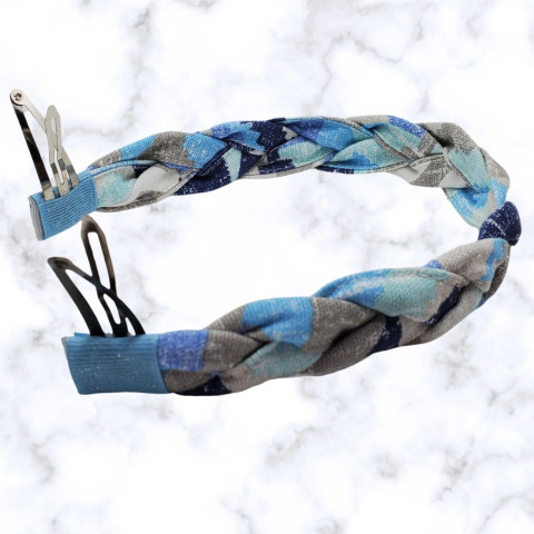 Tribal Blue Headband